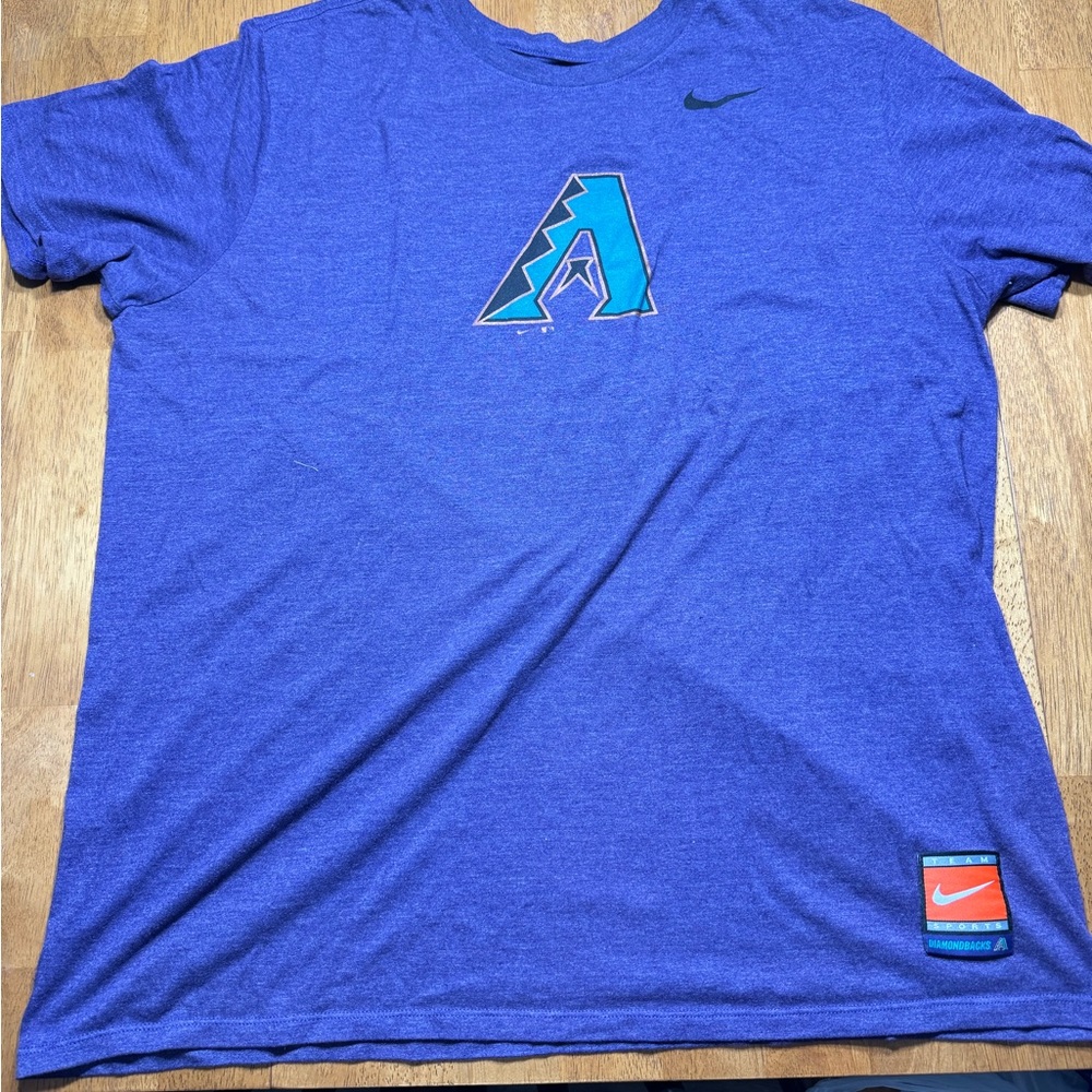 Nike cooperstown collection Arizona diamond backs shirt